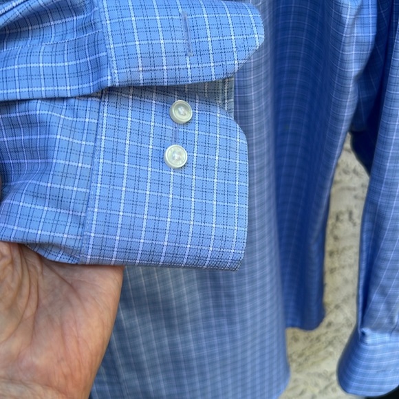 THOMAS PINK men’s dress shirt, size 17 - Picture 3 of 4